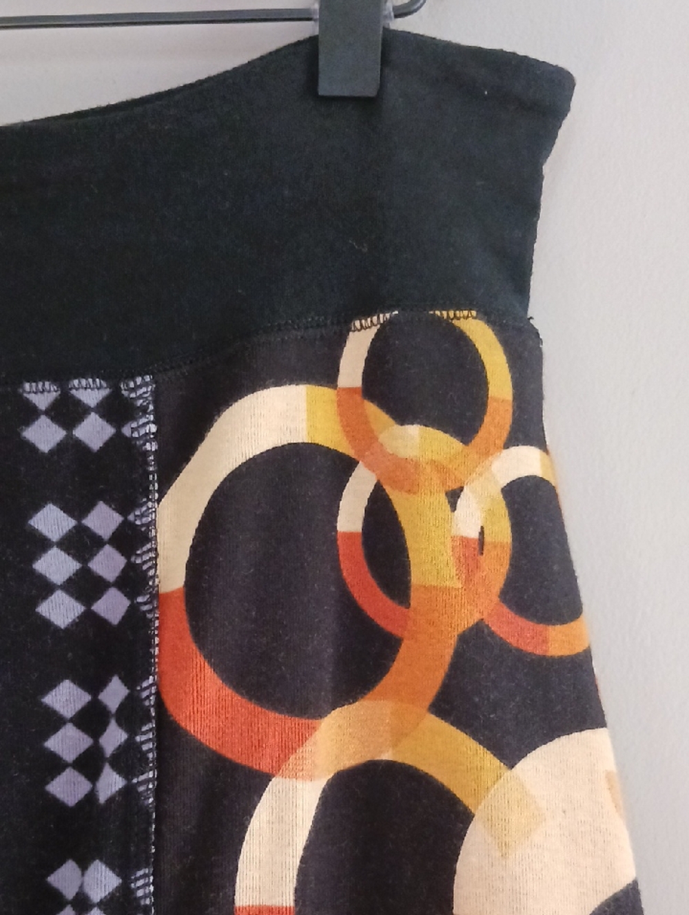 Animated Closet NYC Vibrant Cotton Graphics Design Skirt Size M - Picture 7 of 16